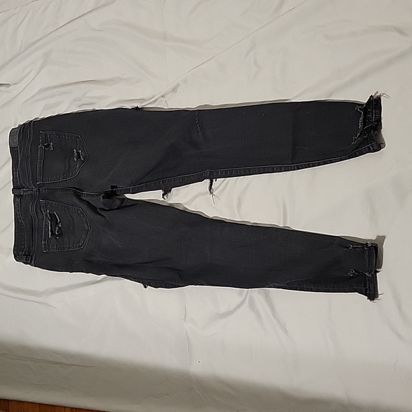 Black Ripped Jeans - Picture 2 of 2